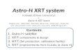 Astro-H XRT system