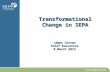 Transformational Change in SEPA
