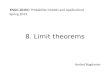 8. Limit theorems
