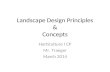 Landscape Design Principles & Concepts