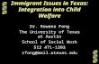 Immigrant Issues in Texas: Integration into Child Welfare
