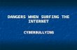 DANGERS WHEN SURFING THE INTERNET