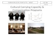 Cultural Carrying Capacity & Compensation Programs