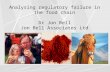 Analysing regulatory failure in the food chain Dr Jon Bell Jon Bell Associates Ltd