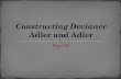 Constructing Deviance   Adler and Adler
