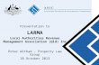 Presentation to LARMA Local Authorities Revenue Management Association (Qld) Inc