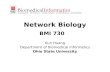 Network Biology BMI 730