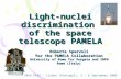 Light-nuclei discrimination  of the space telescope PAMELA