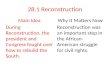 28.1 Reconstruction