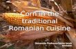 Corn in the traditional Romanian cuisine
