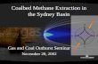Coalbed Methane Extraction in the Sydney Basin