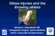 Elbow injuries and the throwing athlete