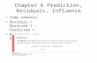 Chapter 6 Prediction, Residuals, Influence