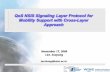 QoS NSIS Signaling Layer Protocol for Mobility Support with Cross-Layer Approach