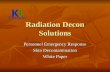 Radiation Decon Solutions