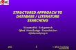 STRUCTURED APPROACH TO DATABASE / LITERATURE SEARCHING