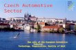 Czech Automotive Sector New role of the European Automotive Industry