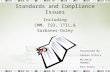 Standards and Compliance Issues