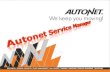 Autonet  Service Manager