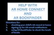 Help with  AR HOME Connect and  AR  Bookfinder