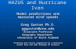 HAZUS and Hurricane Ivan