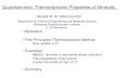 Quasiharmonic Thermodynamic Properties of Minerals