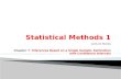 Statistical Methods 1