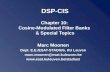 DSP-CIS Chapter 10:  Cosine-Modulated Filter Banks  & Special Topics