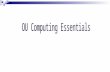 OU Computing Essentials