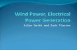 Wind Power, Electrical Power Generation