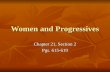 Women and Progressives