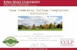 Iowa Community College Completion Initiative