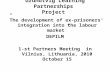 Grundtvig Learning Partnerships  Project