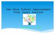 Van  Hise  School Improvement Plan Input Session