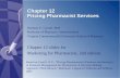 Chapter 12 Pricing Pharmacist Services