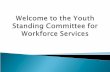 Welcome to the State Youth Council for Workforce  Services