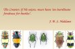 The Creator, if He exists, must have "an inordinate fondness for beetles". J. B. S. Haldane