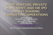 JOINT VENTURE, PRIVATE PLACEMENT, AND OR IPO profit sharing consulting  operAtions
