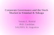 Corporate Governance and the Stock Market in Trinidad & Tobago