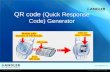 QR code  (Quick Response Code) Generator