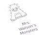 Mrs. Watson’s Monsters