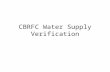 CBRFC Water Supply Verification