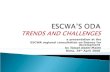 ESCWA’S ODA  TRENDS AND CHALLENGES