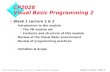 CP2028 Visual Basic Programming 2