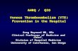 AHRQ /  QIO Venous Thromboembolism (VTE) Prevention in the Hospital