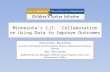 Minnesota’s CJI:  Collaboration  on Using Data to Improve Outcomes