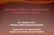 Induction of labour – Experience at Royal Hospital  Oman