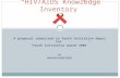 “HIV/AIDS Knowledge Inventory”