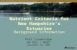 Nutrient Criteria for New Hampshire’s Estuaries