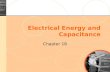 Electrical Energy and Capacitance